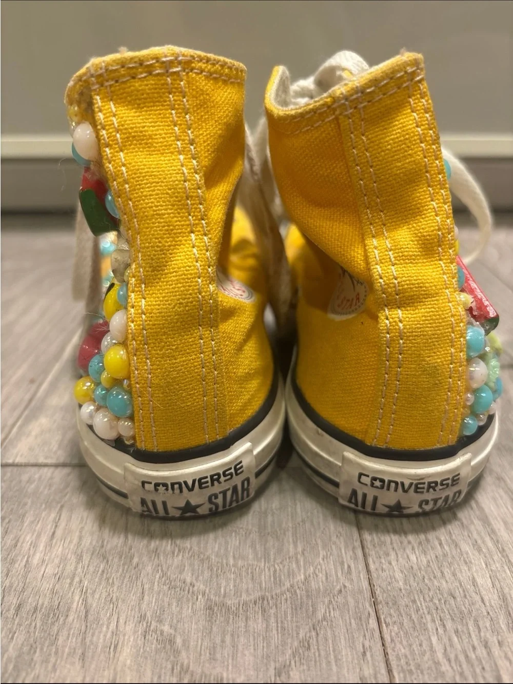 Converse bright yellow